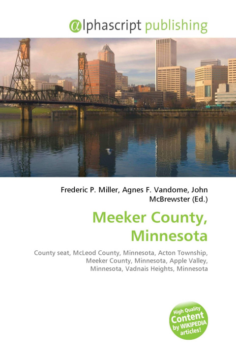 Kniha Meeker County, Minnesota Agnes F. Vandome