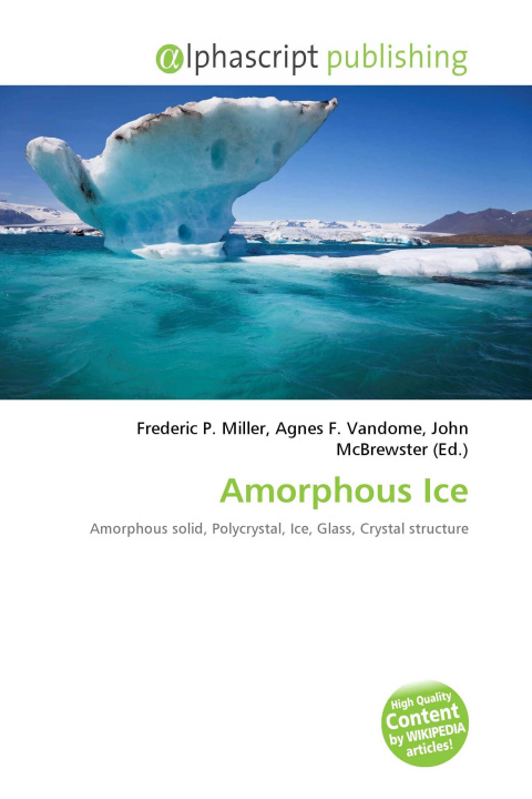 Kniha Amorphous Ice Agnes F. Vandome