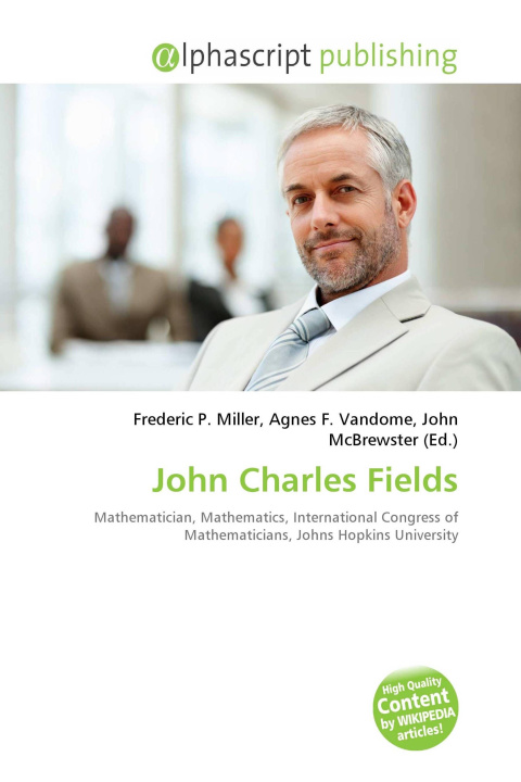 Book John Charles Fields Agnes F. Vandome