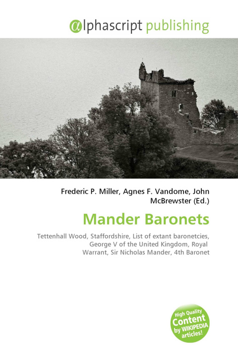 Kniha Mander Baronets Agnes F. Vandome