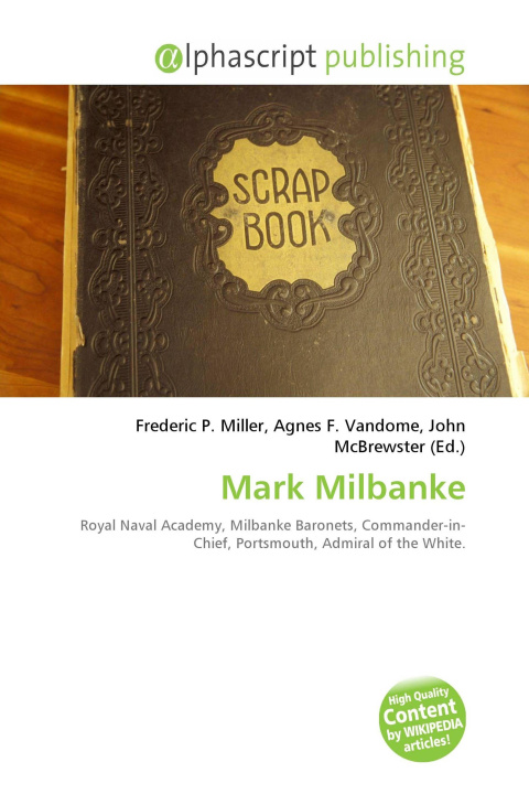 Kniha Mark Milbanke Agnes F. Vandome