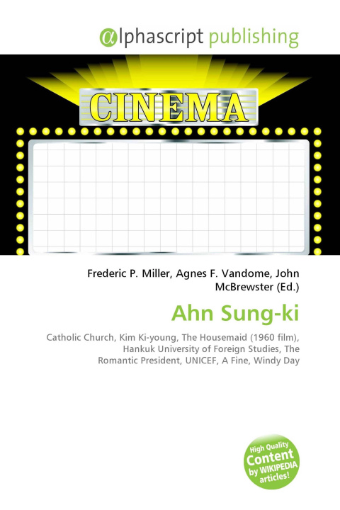 Knjiga Ahn Sung-ki Agnes F. Vandome