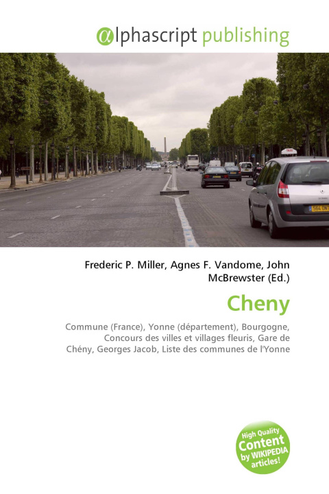 Kniha Cheny Agnes F. Vandome