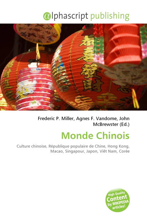 Book Monde Chinois Agnes F. Vandome