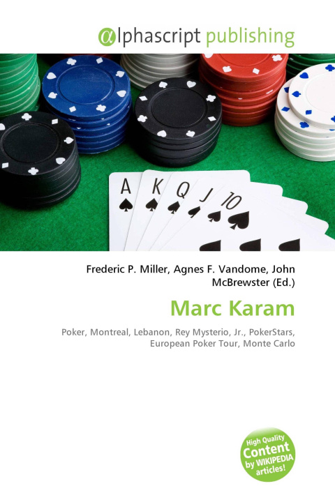 Kniha Marc Karam Agnes F. Vandome