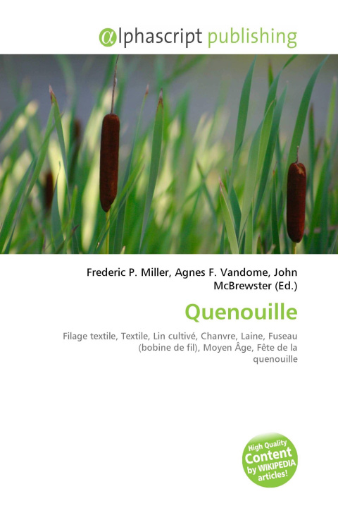 Knjiga Quenouille Agnes F. Vandome