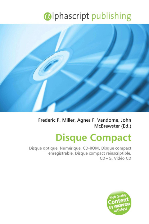 Book Disque Compact Agnes F. Vandome