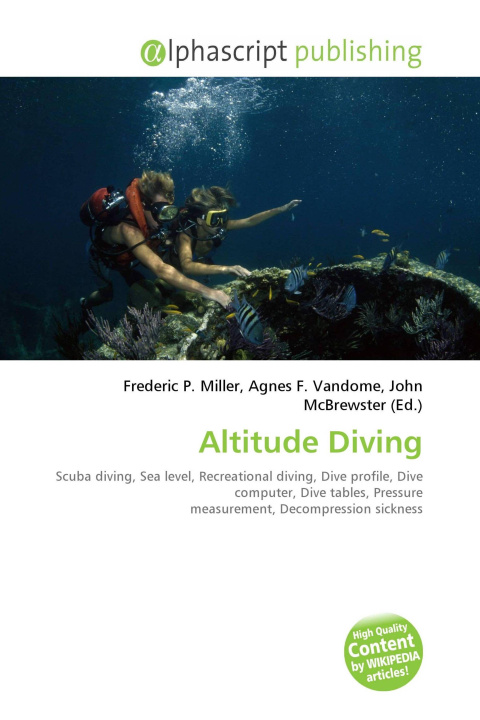 Kniha Altitude Diving Agnes F. Vandome