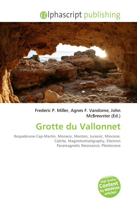 Book Grotte du Vallonnet Agnes F. Vandome