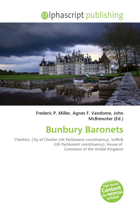 Knjiga Bunbury Baronets Agnes F. Vandome
