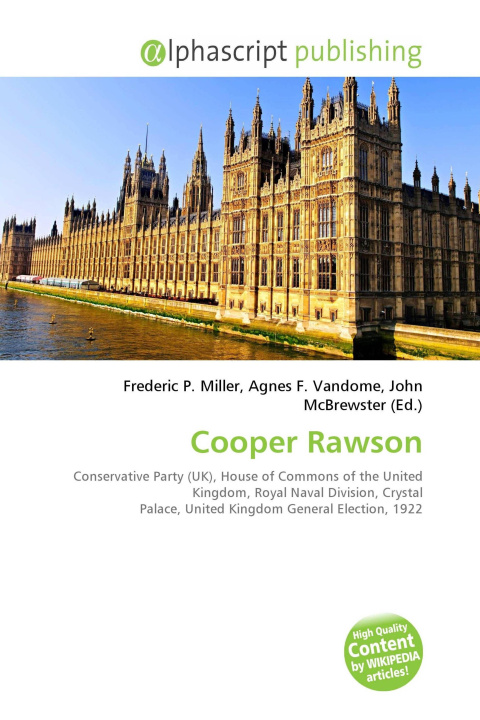 Book Cooper Rawson Agnes F. Vandome