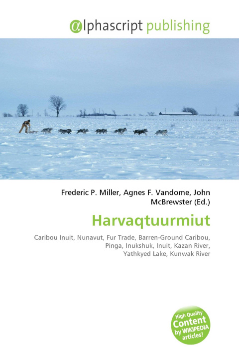 Kniha Harvaqtuurmiut Agnes F. Vandome