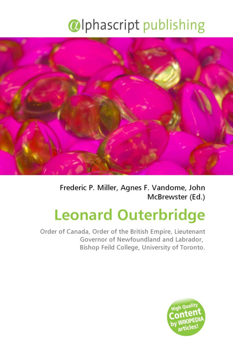 Kniha Leonard Outerbridge Agnes F. Vandome