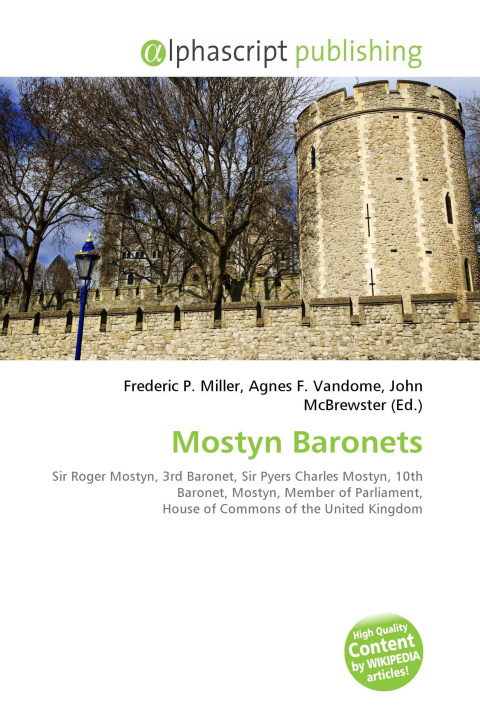 Kniha Mostyn Baronets Agnes F. Vandome