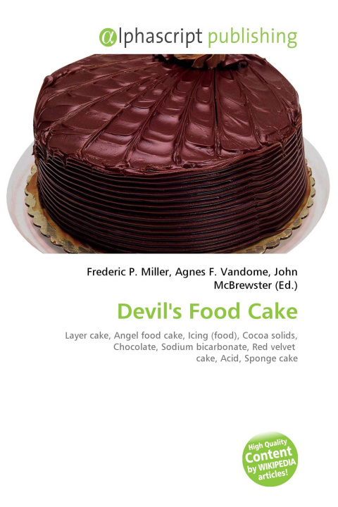 Kniha Devil's Food Cake Agnes F. Vandome