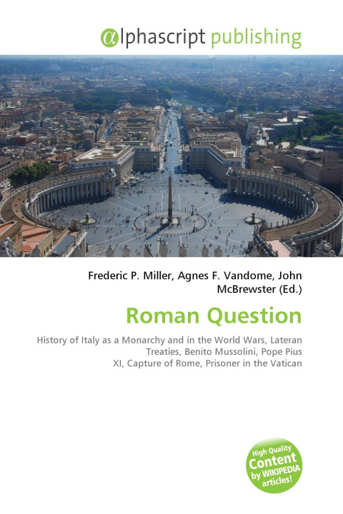 Kniha Roman Question Agnes F. Vandome