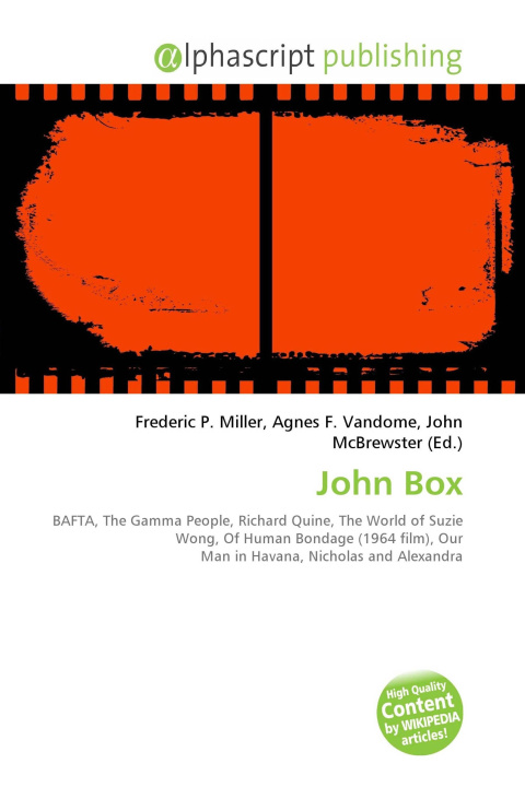 Book John Box Agnes F. Vandome