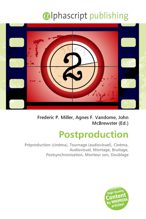 Kniha Postproduction Agnes F. Vandome