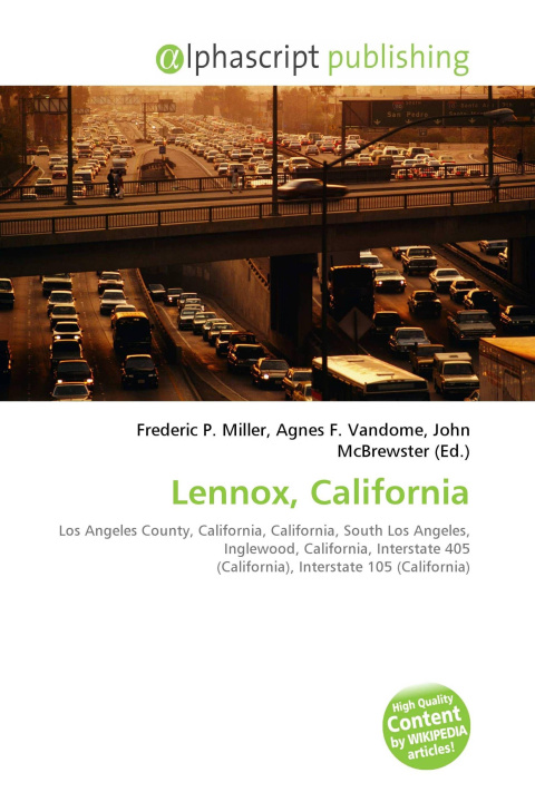 Carte Lennox, California Agnes F. Vandome