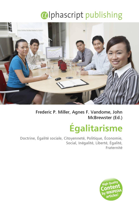 Kniha Égalitarisme Agnes F. Vandome