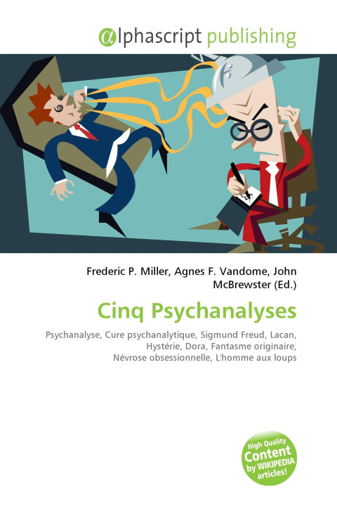 Könyv Cinq Psychanalyses Agnes F. Vandome