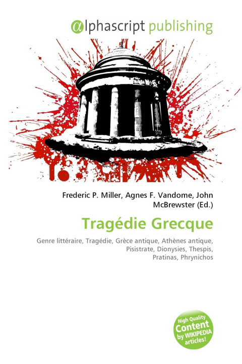 Kniha Tragédie Grecque Agnes F. Vandome