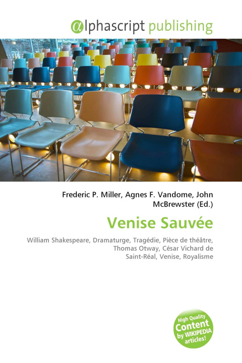 Kniha Venise Sauvée Agnes F. Vandome
