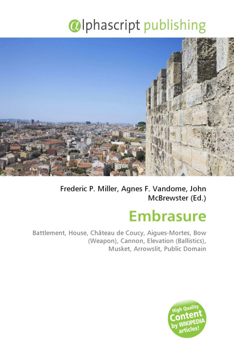 Kniha Embrasure Agnes F. Vandome