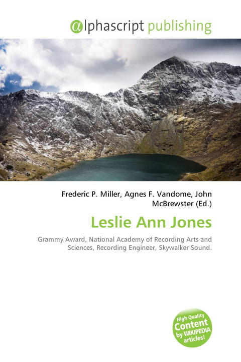 Kniha Leslie Ann Jones Agnes F. Vandome
