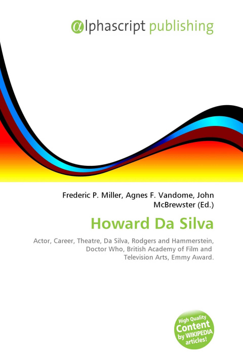 Kniha Howard Da Silva Agnes F. Vandome