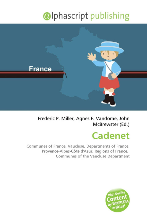Kniha Cadenet Agnes F. Vandome