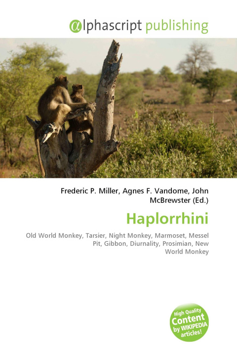 Kniha Haplorrhini Agnes F. Vandome