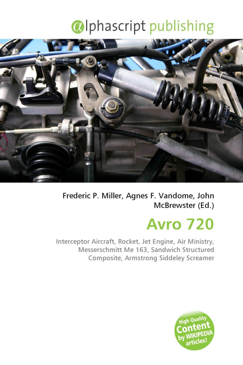 Knjiga Avro 720 Agnes F. Vandome