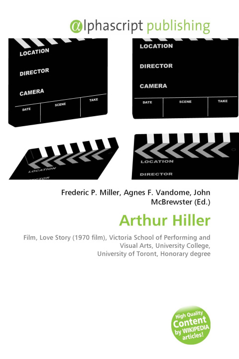 Knjiga Arthur Hiller Agnes F. Vandome