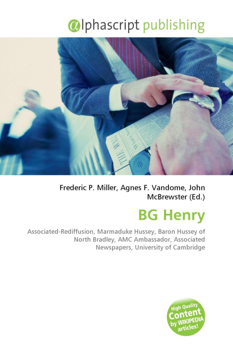 Knjiga BG Henry Agnes F. Vandome