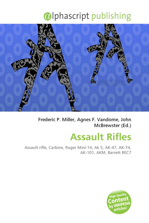 Book Assault Rifles Agnes F. Vandome