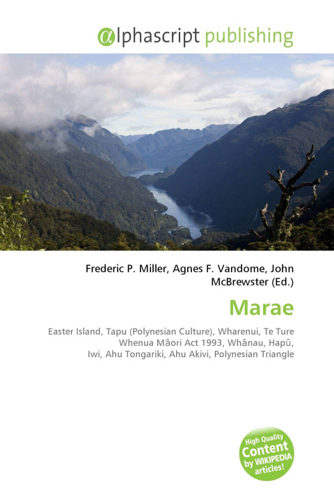 Kniha Marae Agnes F. Vandome