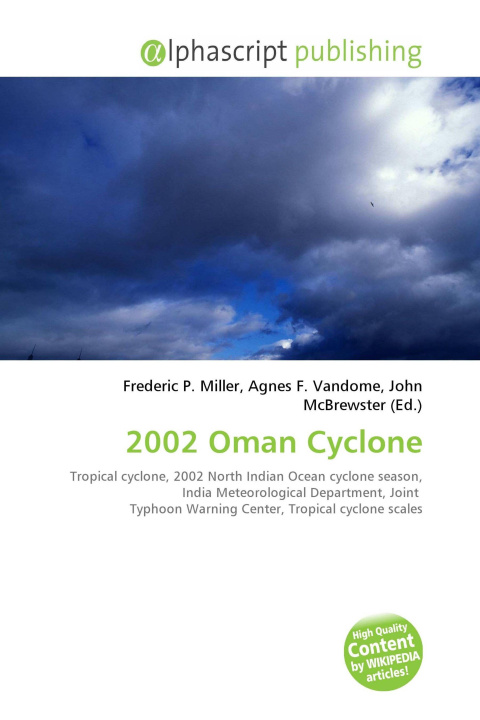 Kniha 2002 Oman Cyclone Agnes F. Vandome