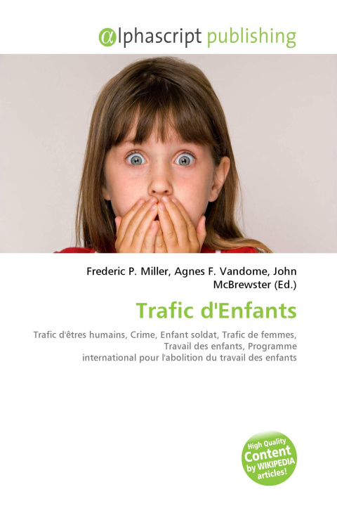 Kniha Trafic d'Enfants Agnes F. Vandome