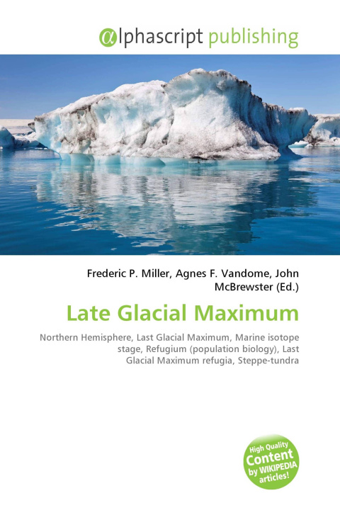 Kniha Late Glacial Maximum Agnes F. Vandome