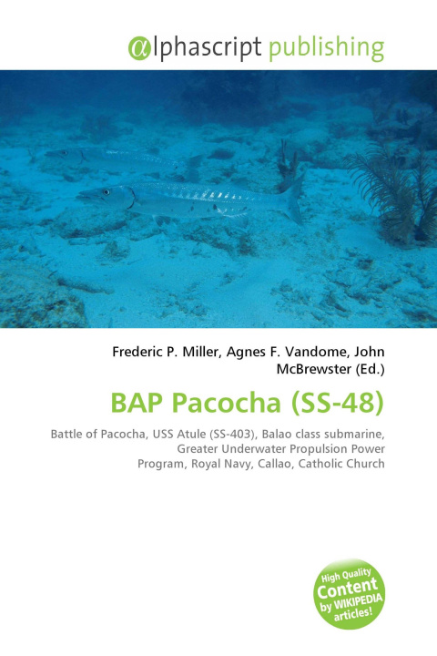 Книга BAP Pacocha (SS-48) Agnes F. Vandome