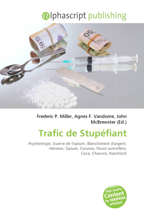 Kniha Trafic de Stupéfiant Agnes F. Vandome