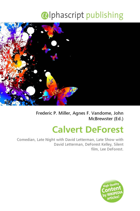 Kniha Calvert DeForest Agnes F. Vandome