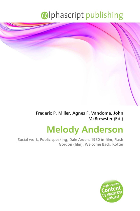 Kniha Melody Anderson Agnes F. Vandome