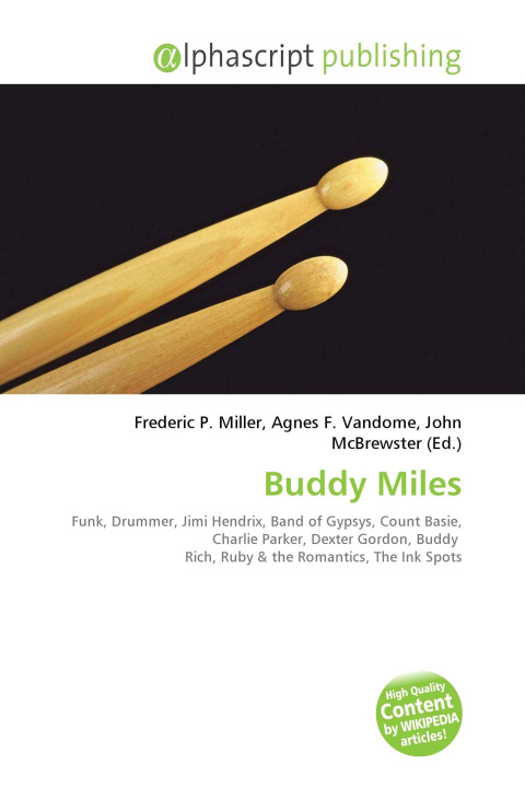 Kniha Buddy Miles Agnes F. Vandome