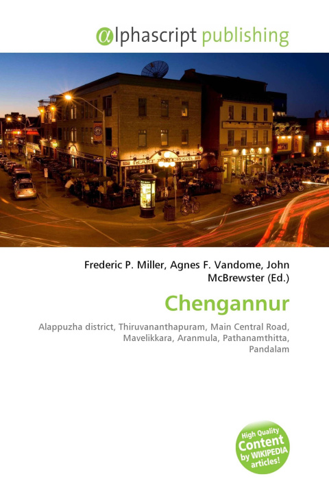 Book Chengannur Agnes F. Vandome