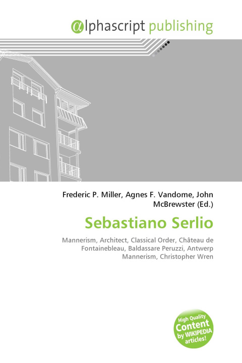 Kniha Sebastiano Serlio Agnes F. Vandome