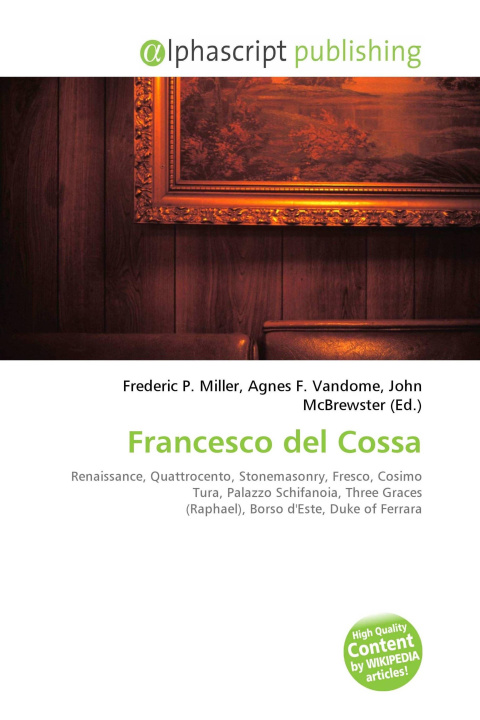 Kniha Francesco del Cossa Agnes F. Vandome