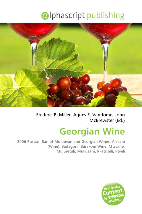 Kniha Georgian Wine Agnes F. Vandome