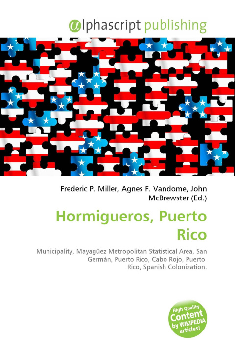 Kniha Hormigueros, Puerto Rico Agnes F. Vandome